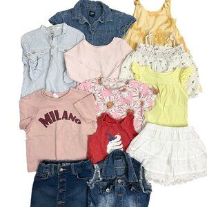 Girl Clothing Bundle of 12 Pieces Mix Brands Size 2T Pre-owned